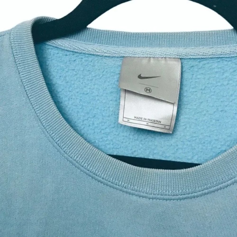 Nike Blue Logo Pullover Sweatshirt - Picture 7 of 10